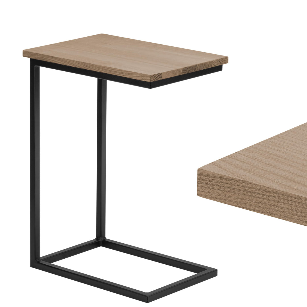 LAMO Manufaktur Beistelltisch | Laptoptisch | Sofatisch | mobiler Kaffeetisch | Nachttisch | 45x30x6