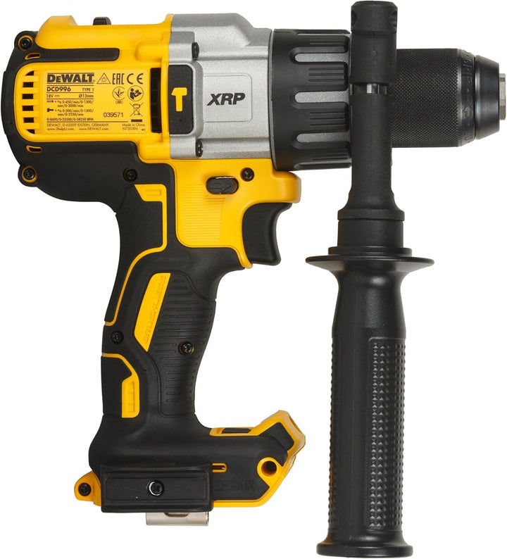 DeWalt DCD996NT-XJ Schlagbohrschrauber (BL) 18 V/Basisv, 90 W, Gelb; Schwarz; Silber