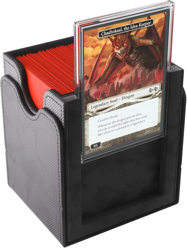 Gamegenic, Squire Plus 100+ XL Black (Packung mit 2) Schwarz kompakt (Packung mit 2), Schwarz kompak