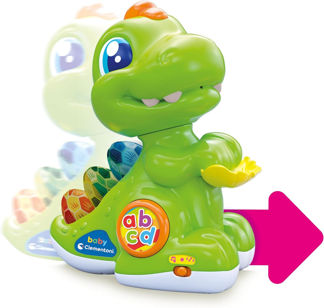 Clementoni Baby Dino-Dinosaurier Welpe, Aktivitätszentrum, interaktives elektronisches Spiel 10 Mona