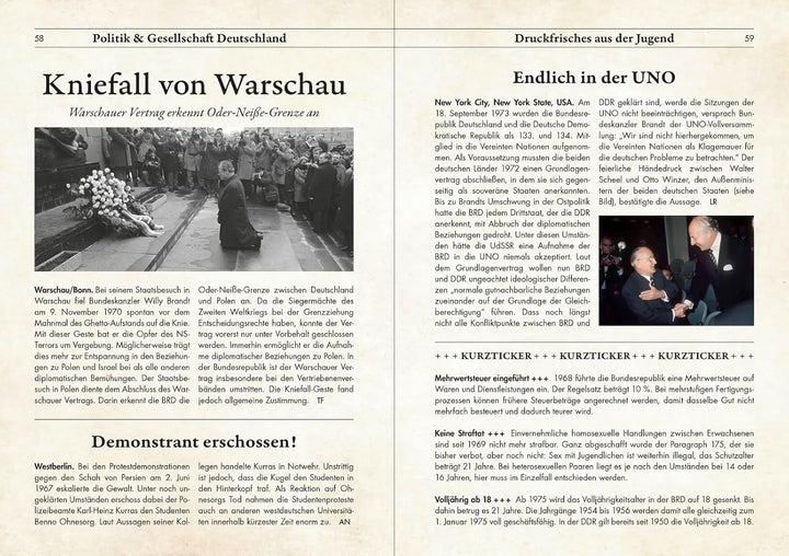 1955 - Geburtstagskurier: Druckfrisches aus Kindheit und Jugend | Zum 70. Geburtstag (Geburtstags-Ze
