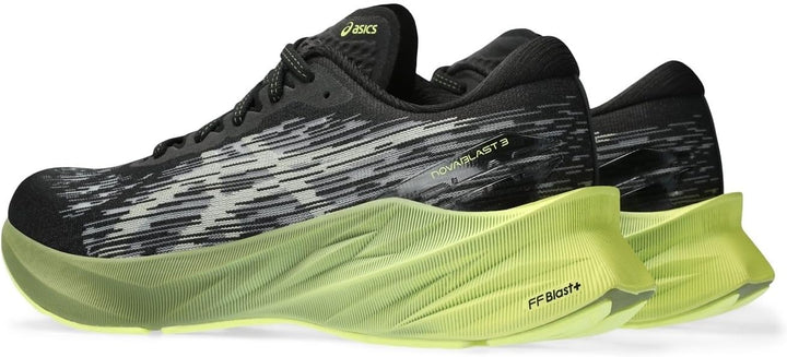 ASICS Running - Schuhe - Neutral Novablast 3 48 EU Black Dried Leaf Green, 48 EU Black Dried Leaf Gr