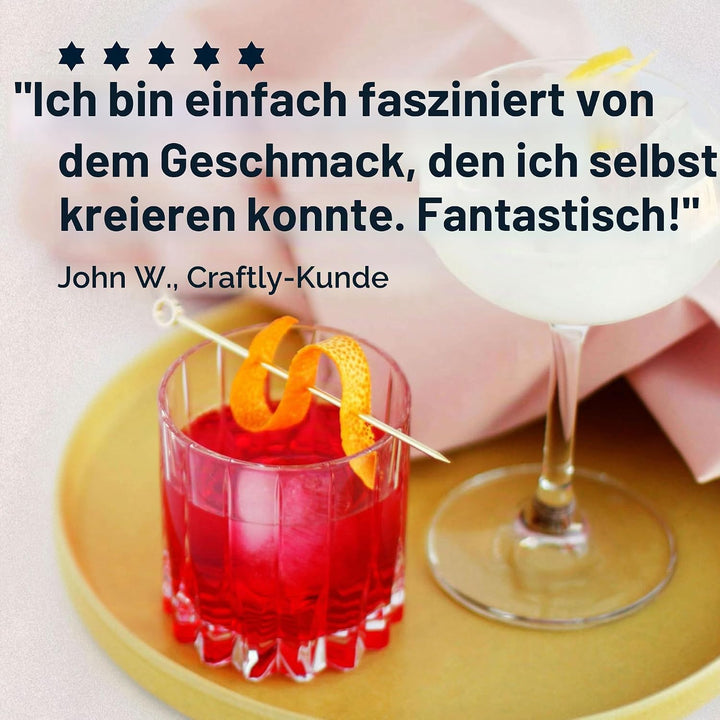 12 frische Gin-Botanicals | DO YOUR GIN bekannt aus Sat1, Vogue, Stern | hochwertige Gewürz-Gläser |