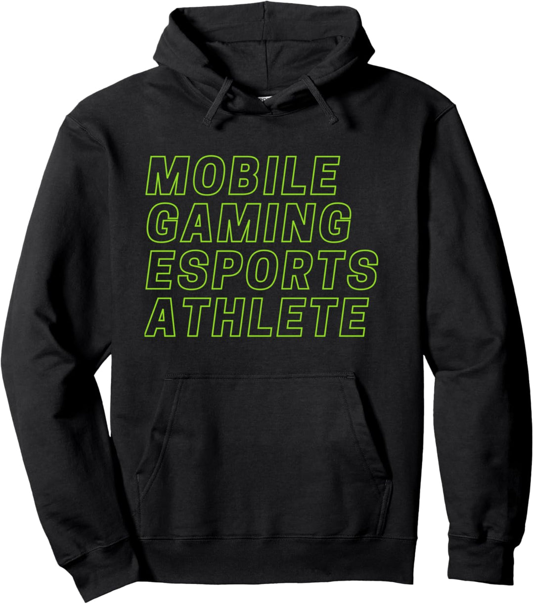 Mobile Gaming Esports Athlete - Professional Streamer Gamer Pullover Hoodie