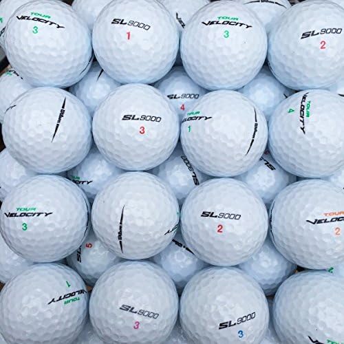 lbc-sports 50 Wilson Mix Golfbälle - AAAAA - Weiss - PremiumSelection - Lakeballs - Wie Neu
