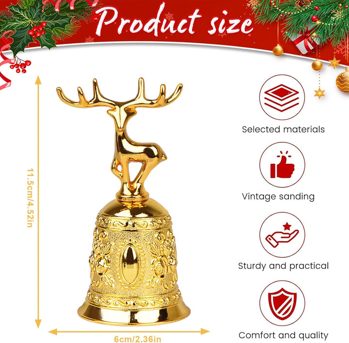 Klingel Schule Schiffsglocke Krampus Glocke Weihnachten Handglocke Gross Weihnachtsglocken Vintage W