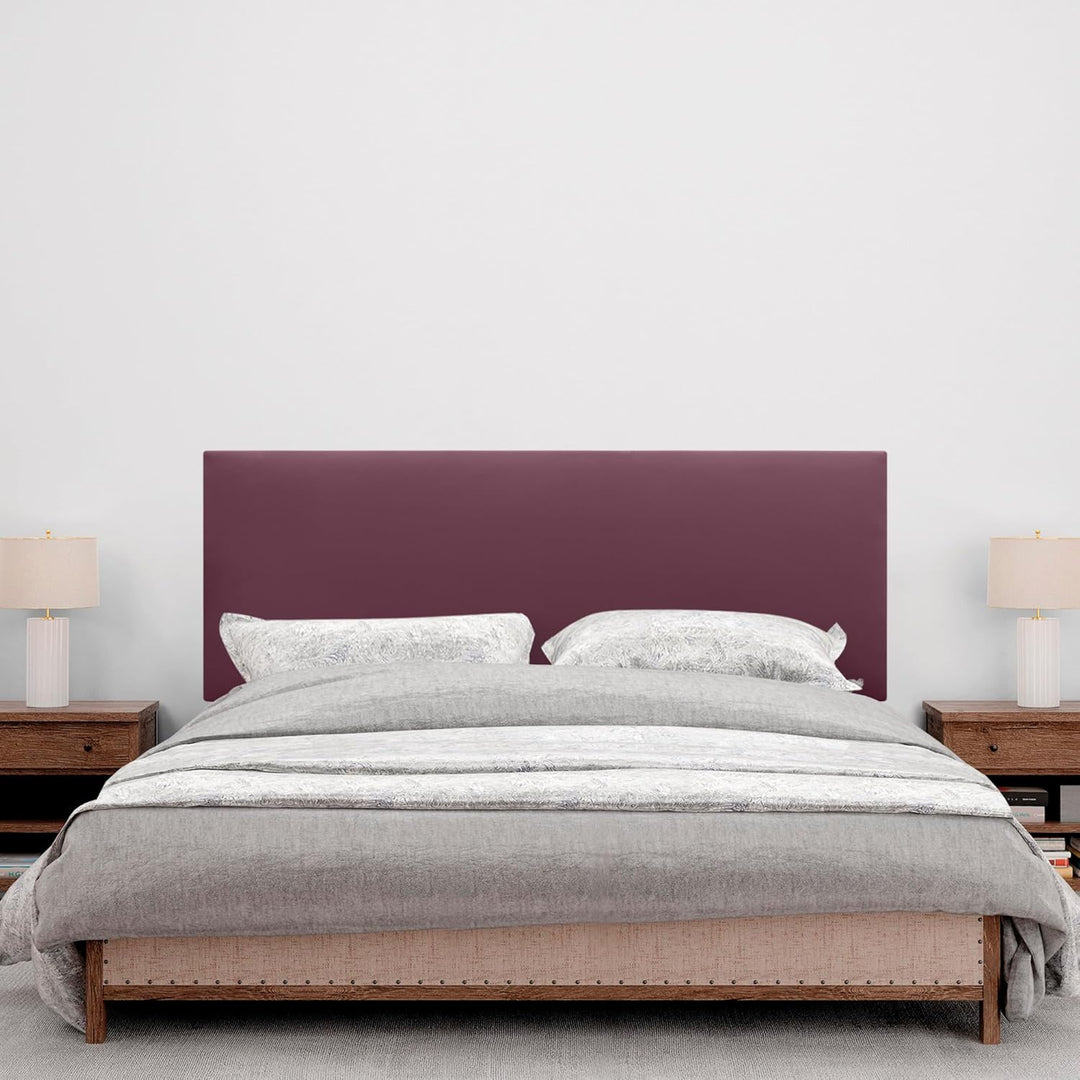DHOME Kopfteil aus Kunstlederoder Stoff AQUALINE Glatt mit Beinen Kopfteil gepolstert Luxusbett Kopf