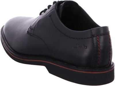 Clarks Herren Atticus Ltlace Oxford 45 EU Schwarz, 45 EU Schwarz