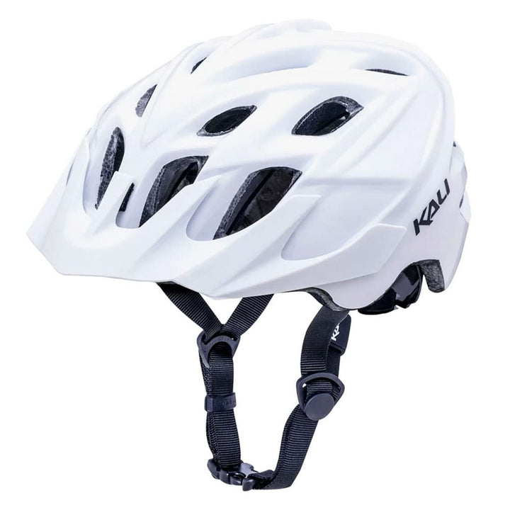 Kali Chakra Solo Helm schwarz 2022 Fahrradhelm Weiss 58-62, Weiss 58-62
