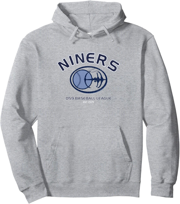 Star Trek: Deep Space Nine Niners Baseball League Logo Pullover Hoodie