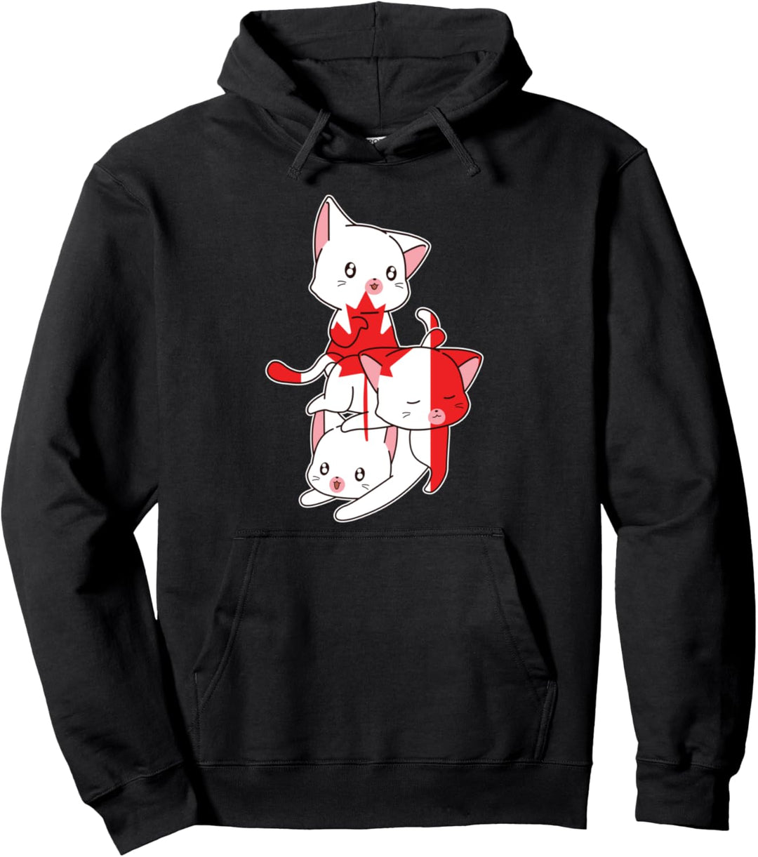 Kanada Katzen Kanada Pullover Hoodie