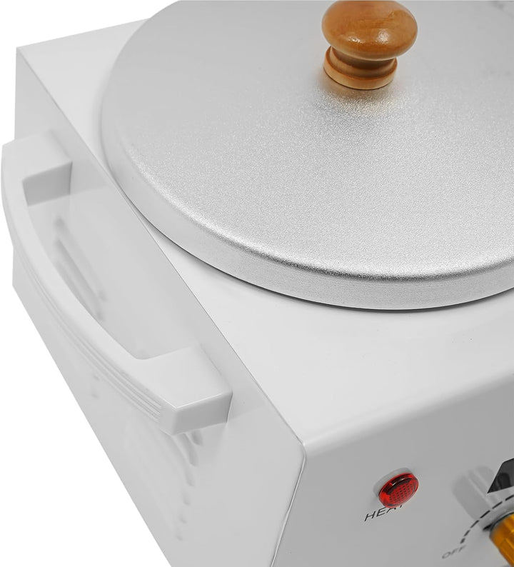 Doppeltopf-Wachserhitzer, 200W Elektrische Wachserhitzungsmaschine mit 2 Töpfen 600ml x2, Profession