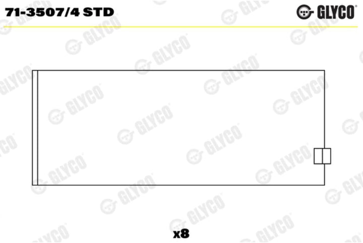 Glyco 71-3507/4 STD Pleuellager