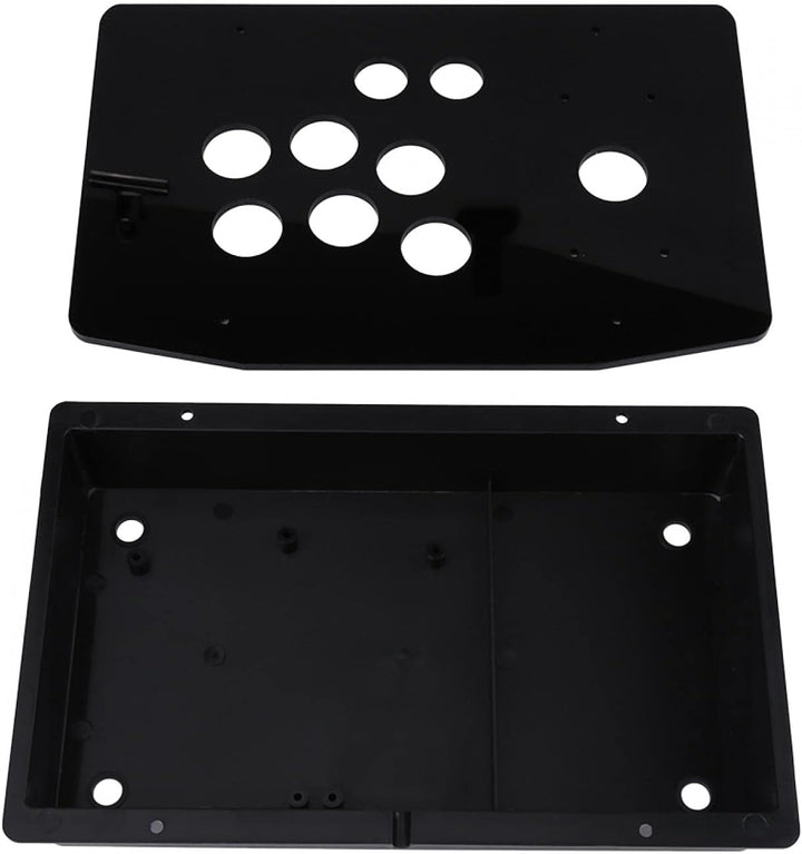 Tnfeeon Ersatz für Arcade Game Black Acryl Panel und Case DIY Set Kits