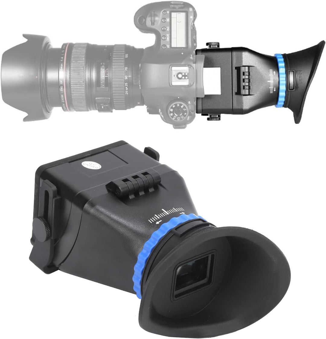 ST-1-Kamera-Bildschirmsucher, Sucher mit 3-facher Lupe für Kamera-Camcorder mit 3 Zoll/3,2 in Bildsc