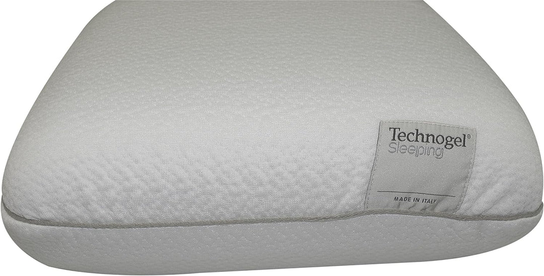 Technogel Original Travel Deluxe Orthopädisches Nackenstütz-Kopfkissen Antibakteriell,HWS-Gel-Kissen