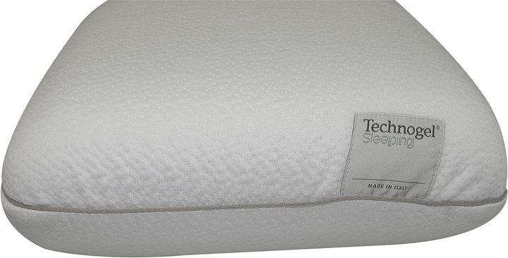 Technogel Original Travel Deluxe Orthopädisches Nackenstütz-Kopfkissen Antibakteriell,HWS-Gel-Kissen