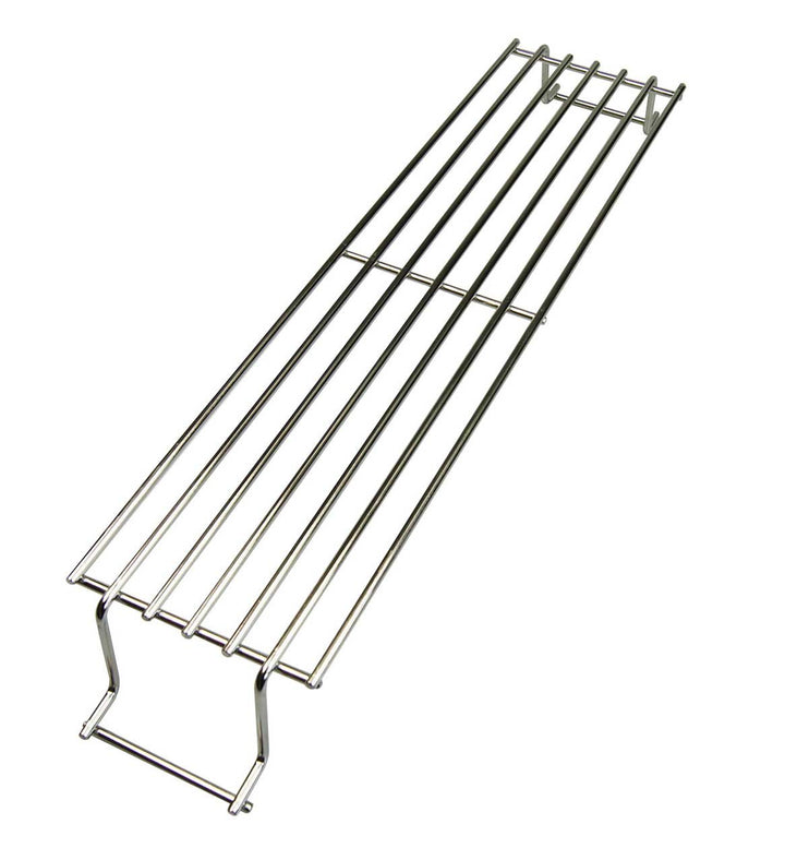 B-Ware/Edelstahl Warmhalterost u.a. für Weber Spirit 200 ab Baujahr 2013 mit Regler Knöpfe vorn