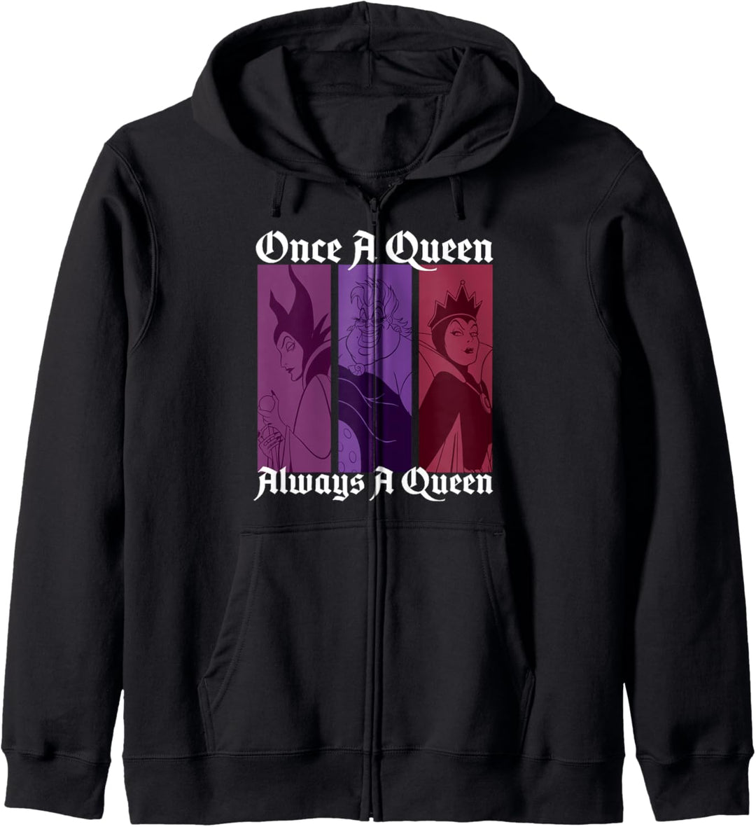 Disney Villains Once A Queen Always A Queen Panel Kapuzenjacke