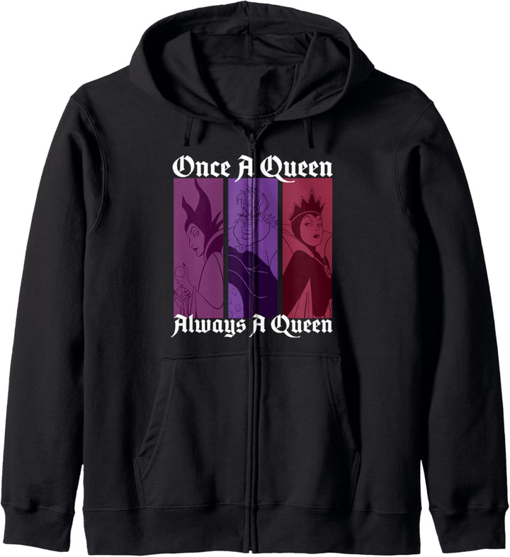 Disney Villains Once A Queen Always A Queen Panel Kapuzenjacke