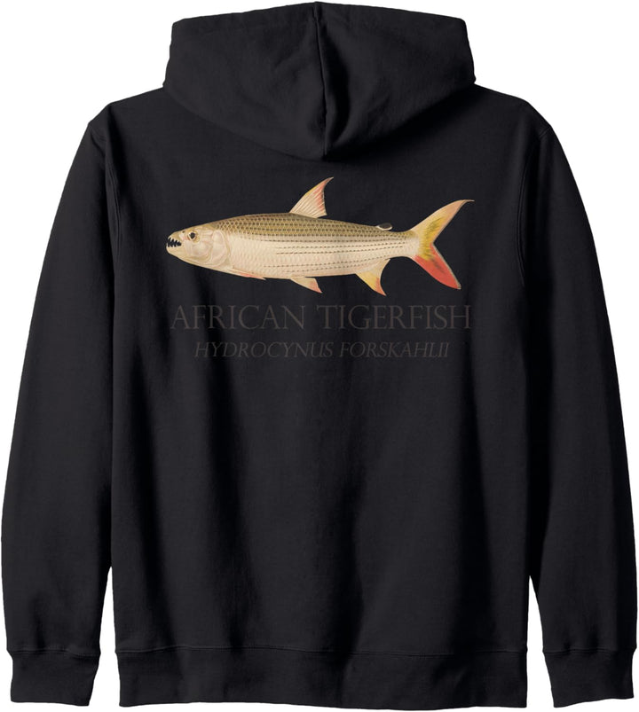 Monster Fish Keeper Afrikanischer Tigerfisch Hydrocynus Kapuzenjacke