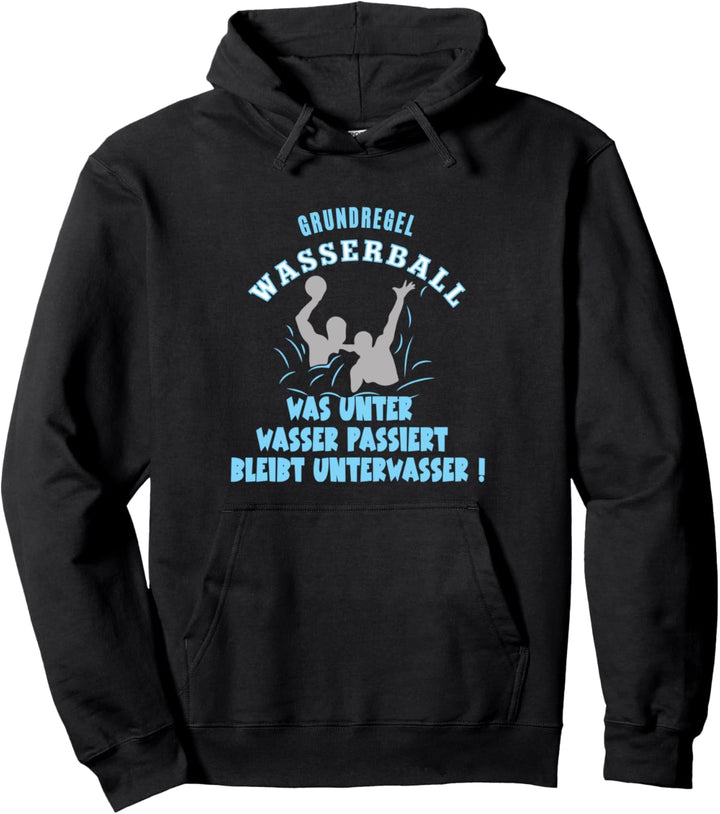 Wasserball Spieler Wasserballspiel Sport Wasserballspieler Pullover Hoodie