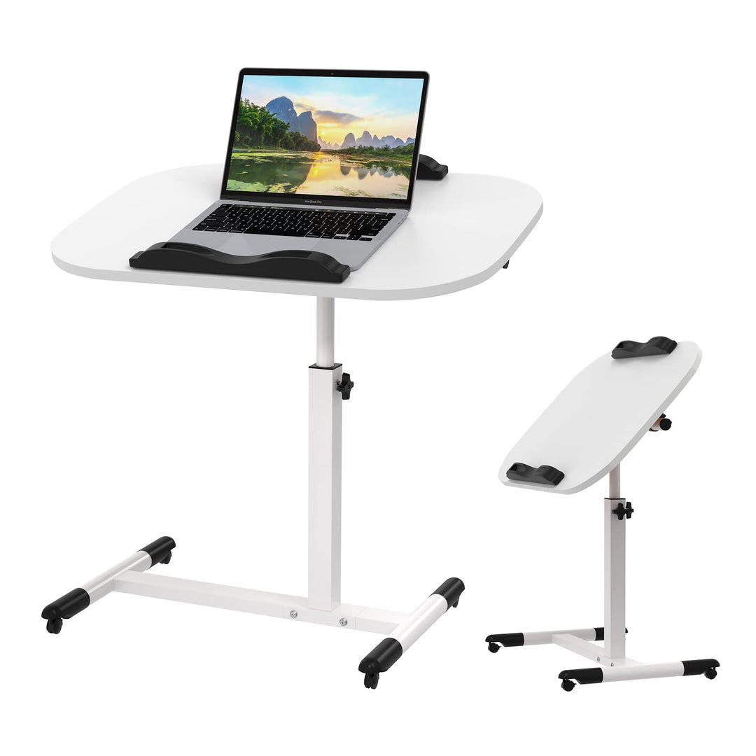 PIPIPOXER Computertisch Höhenverstellbarer Schreibtisch höhenverstellbar Laptoptisch mit 60x40 cm Ti