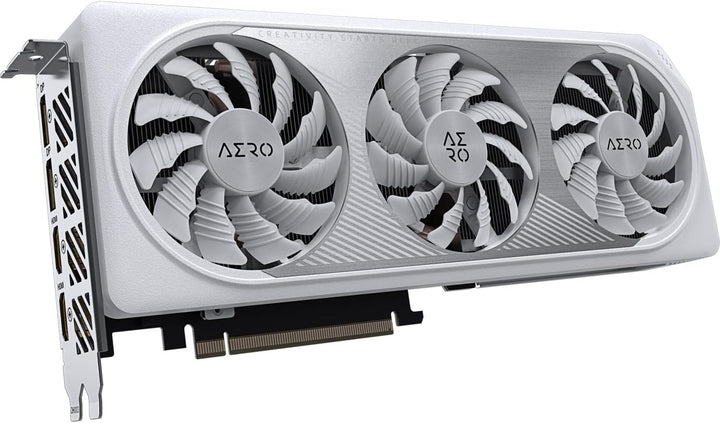 GIGABYTE GeForce RTX 4060 TI AERO OC Graphics Card - 8GB GDDR6 18Gbps 128bit, PCI-E 4.0, 2x DisplayP