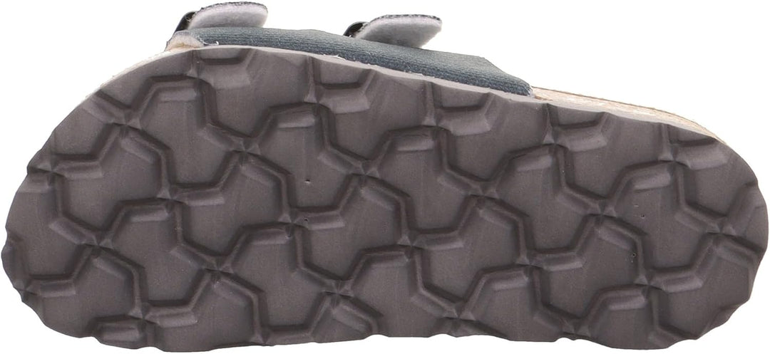 Superfit FUSSBETTPANTOFFEL Sandale 1-800111 Mädchen 24 EU Blau 8220, 24 EU Blau 8220