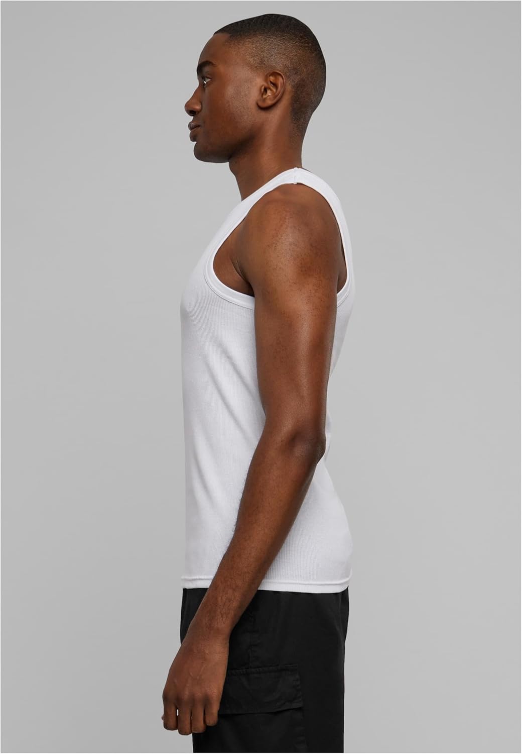 Urban Classics Herren Mens Tanktop L Weiss, L Weiß