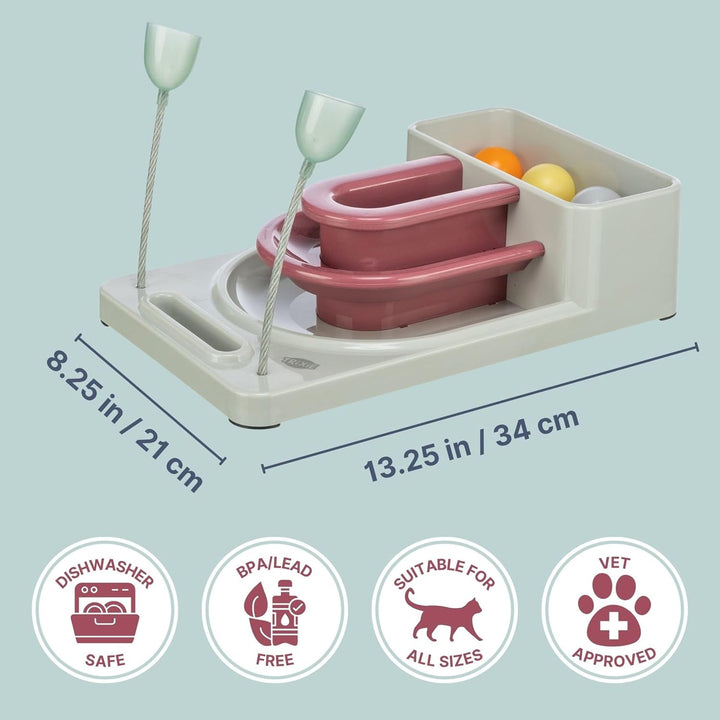 Trixie 4595 Cat Activity Fantasy Board, 21 x 34 cm Fantasy Spielzeugbrett für Katzen, Fantasy Spielz