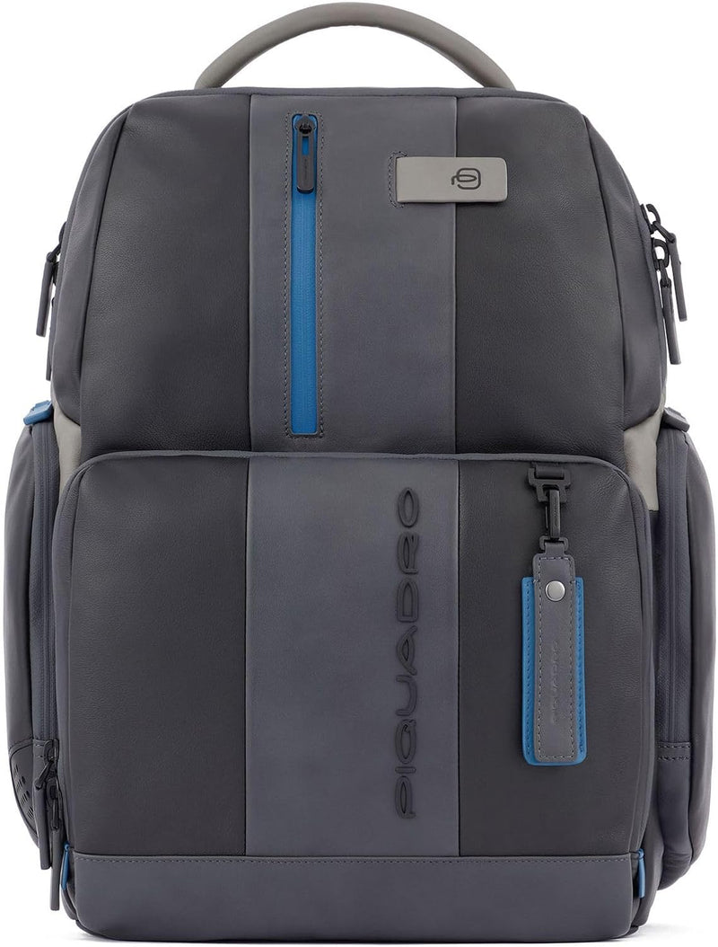 Piquadro Urban Rucksack RFID Schutz Leder 44 cm Laptopfach