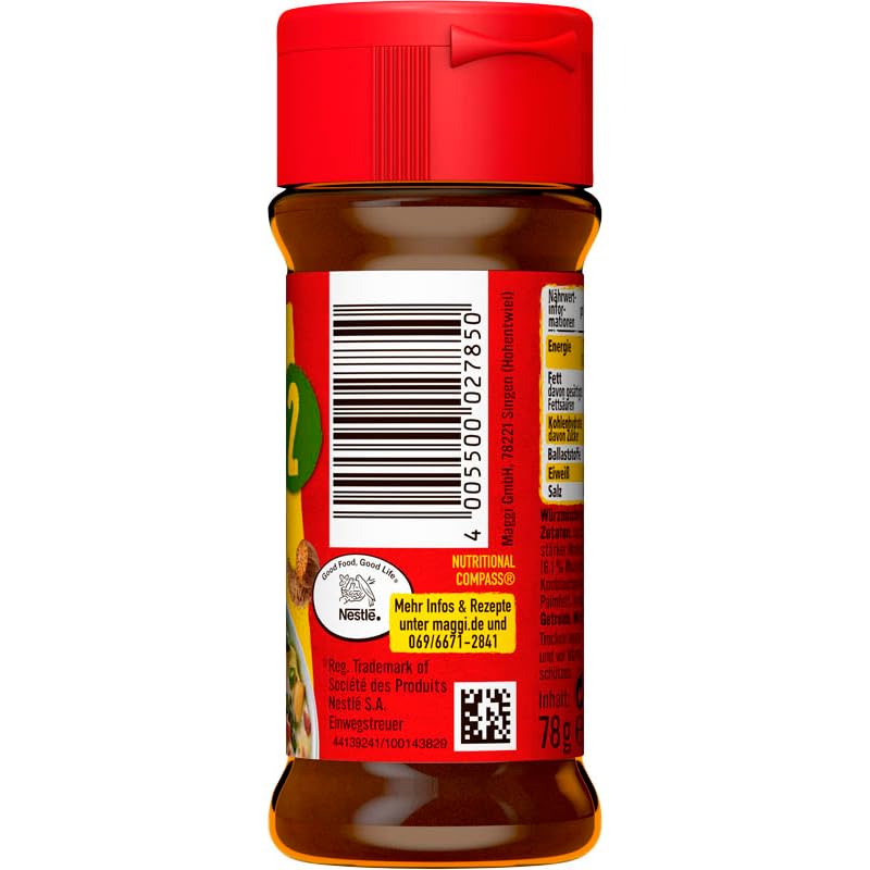 4erPack (4ST x 78G) Maggi Würzmischung Nr. 2 Gemüse und helle Saucen, Nr. 2 Gemüse und helle Saucen