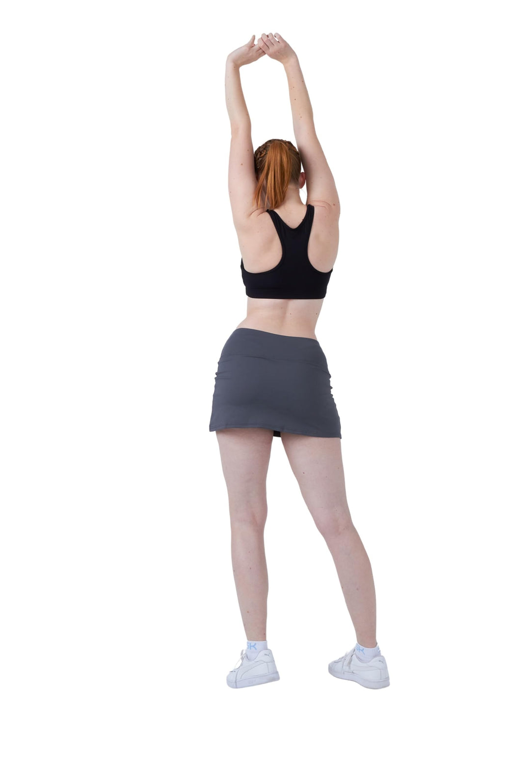 Sportkind Mädchen & Damen Tennis, Hockey, Golf, Padel, Basic Skort, Rock mit Innenhose, atmungsaktiv