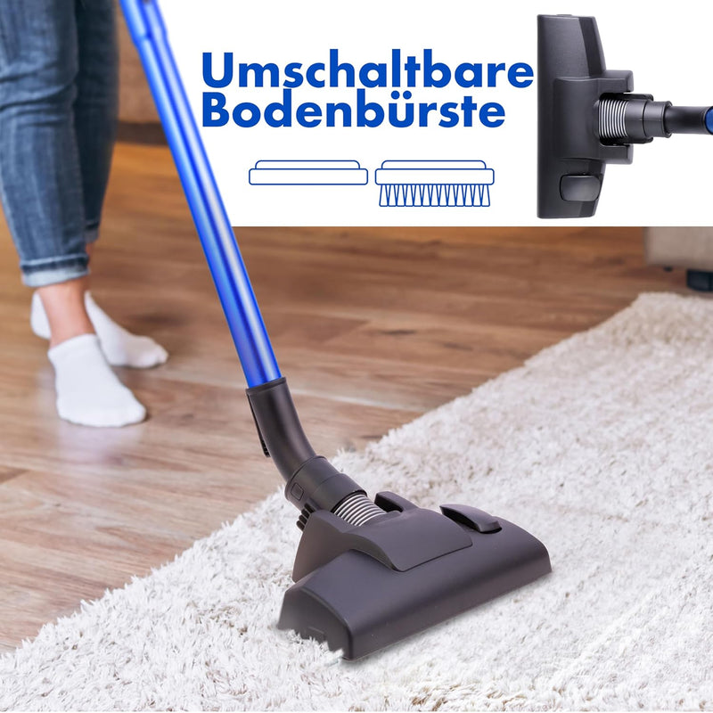 Clatronic® Bodenstaubsauger | Boden- und Handstaubsauger mit energiesparenden 600 Watt | Staubsauger