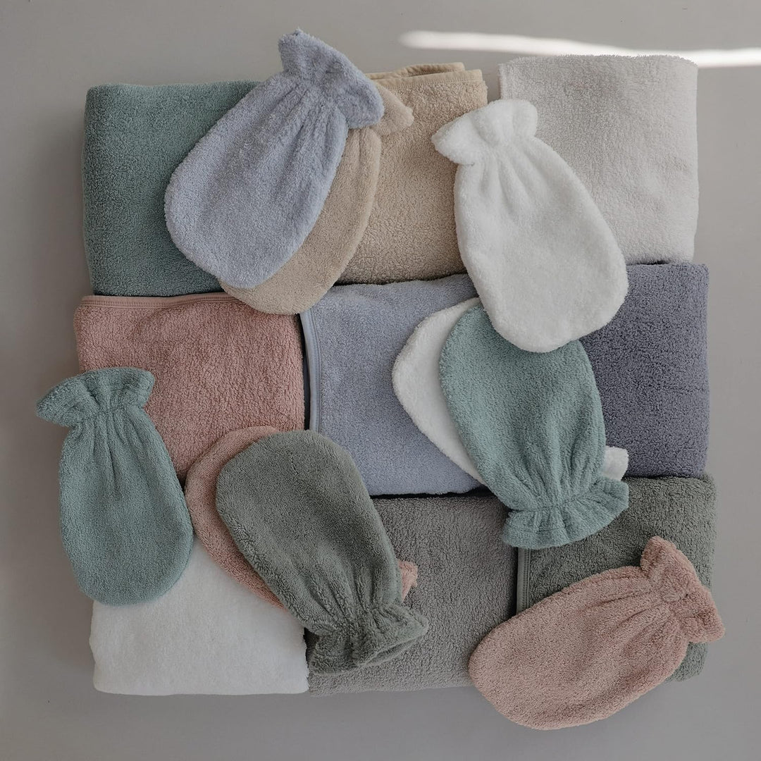 mushie Baby Handtuch mit Kapuze | Kapuzenhandtuch Für Mädchen und Jungen | 100% Baumwolle | 77,5x77,