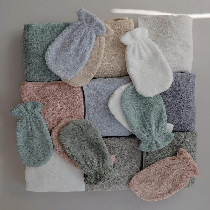 mushie Baby Handtuch mit Kapuze | Kapuzenhandtuch Für Mädchen und Jungen | 100% Baumwolle | 77,5x77,