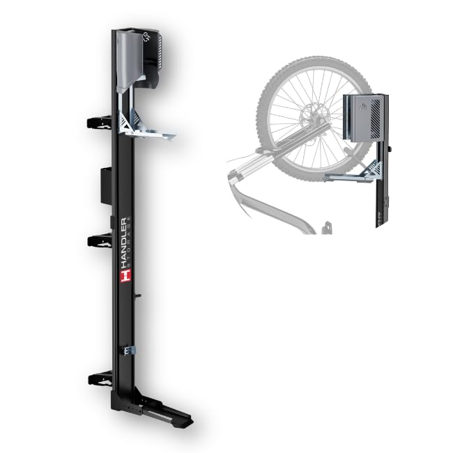 Handler Storage | schwenkbare Fahrrad Wandhalterung | 2er-Set, 2er-Set