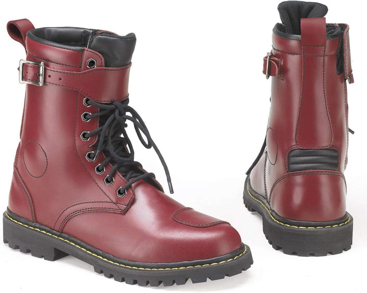 Kochmann Rider wasserdichte Motorradstiefel (Red,39) 39 EU Rot, 39 EU Rot