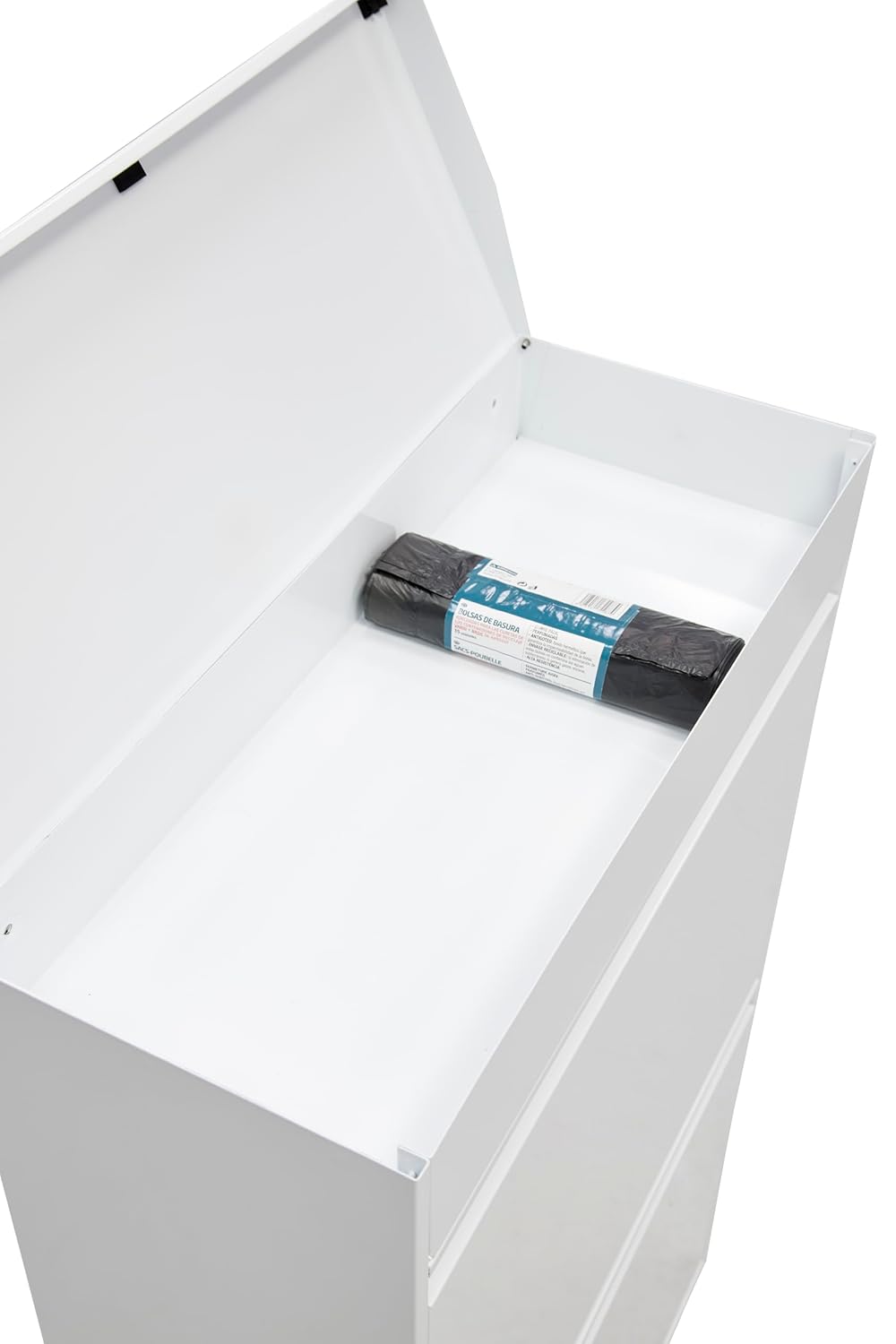 ARREGUI Top CR621-B2 Mülltrennsystem aus Stahl mit Aufbewahrungsbox mit Deckel | 4 Fächer Mülleimer