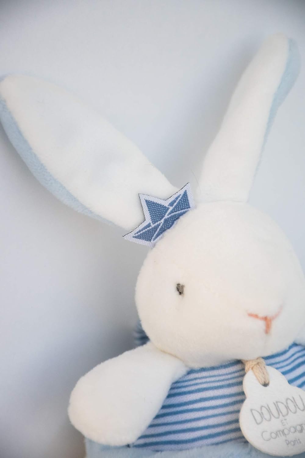 Doudou et Compagnie DC3520 KANINCHEN MATELOT - Spieluhr, blau