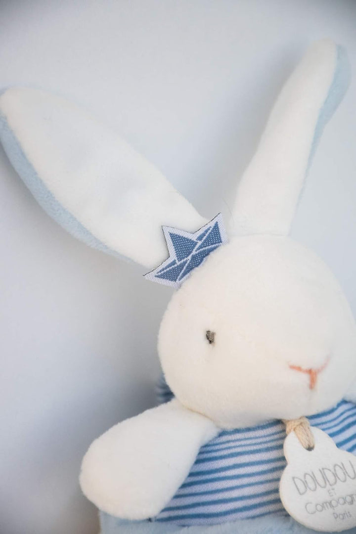 Doudou et Compagnie DC3520 KANINCHEN MATELOT - Spieluhr, blau