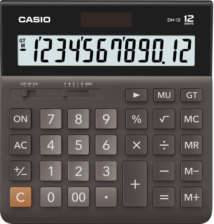 Casio-DH-12BK S-EH Taschenrechner Desktop