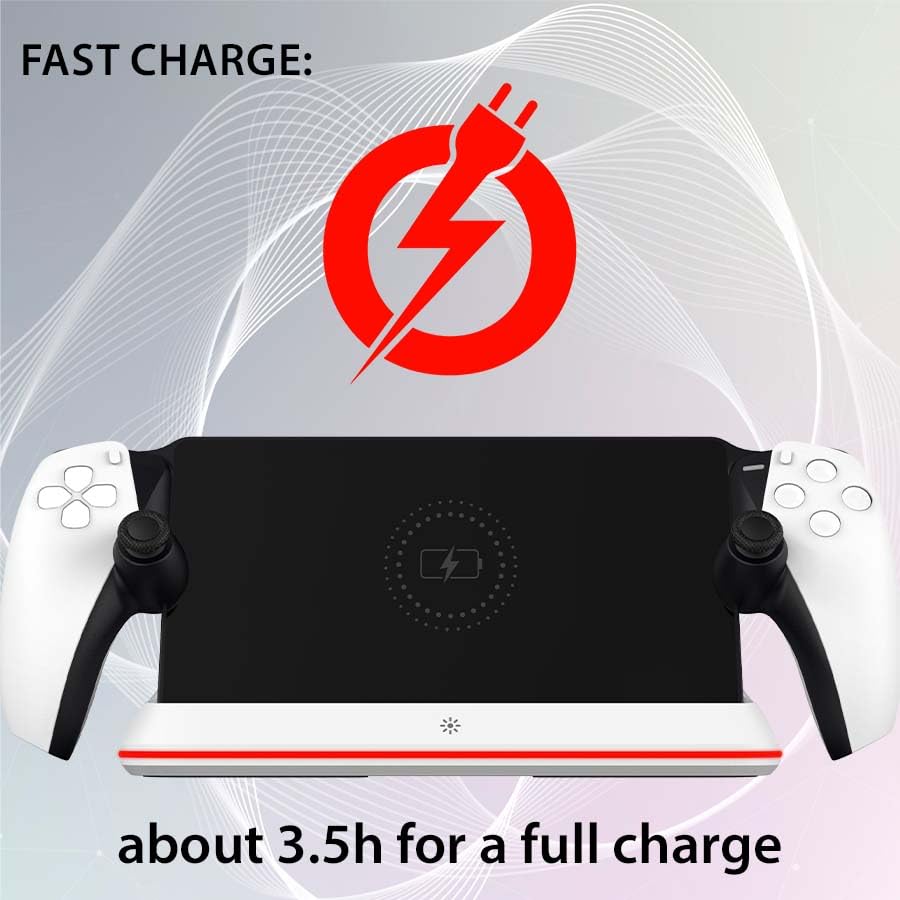 Subsonic - PS Portal Led Ladegerät - Zubehör Unterstützung led rvb Ladestation für PS Portal