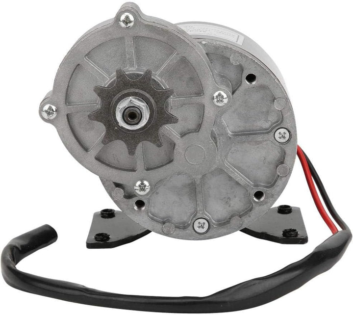 Getriebemotor 12V 24V 250W Geräuscharmer Metall Brush Elektrischer Getriebemotor Drehzahl Minderung