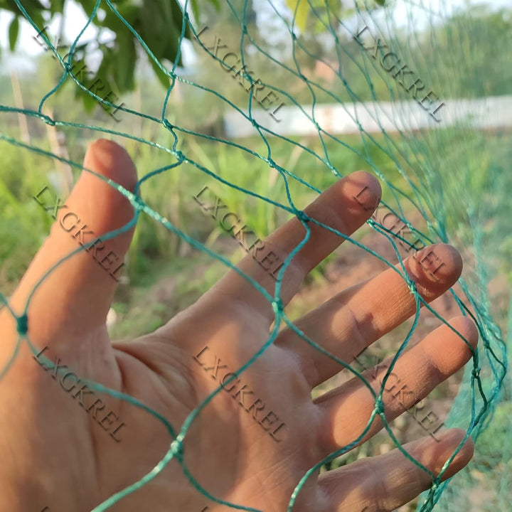 LXGKREL Volierennetz Geflügelnetz sehr robust mit Maschenweite 4cm Hühnernetz Geflügelzaun zur Ergäz