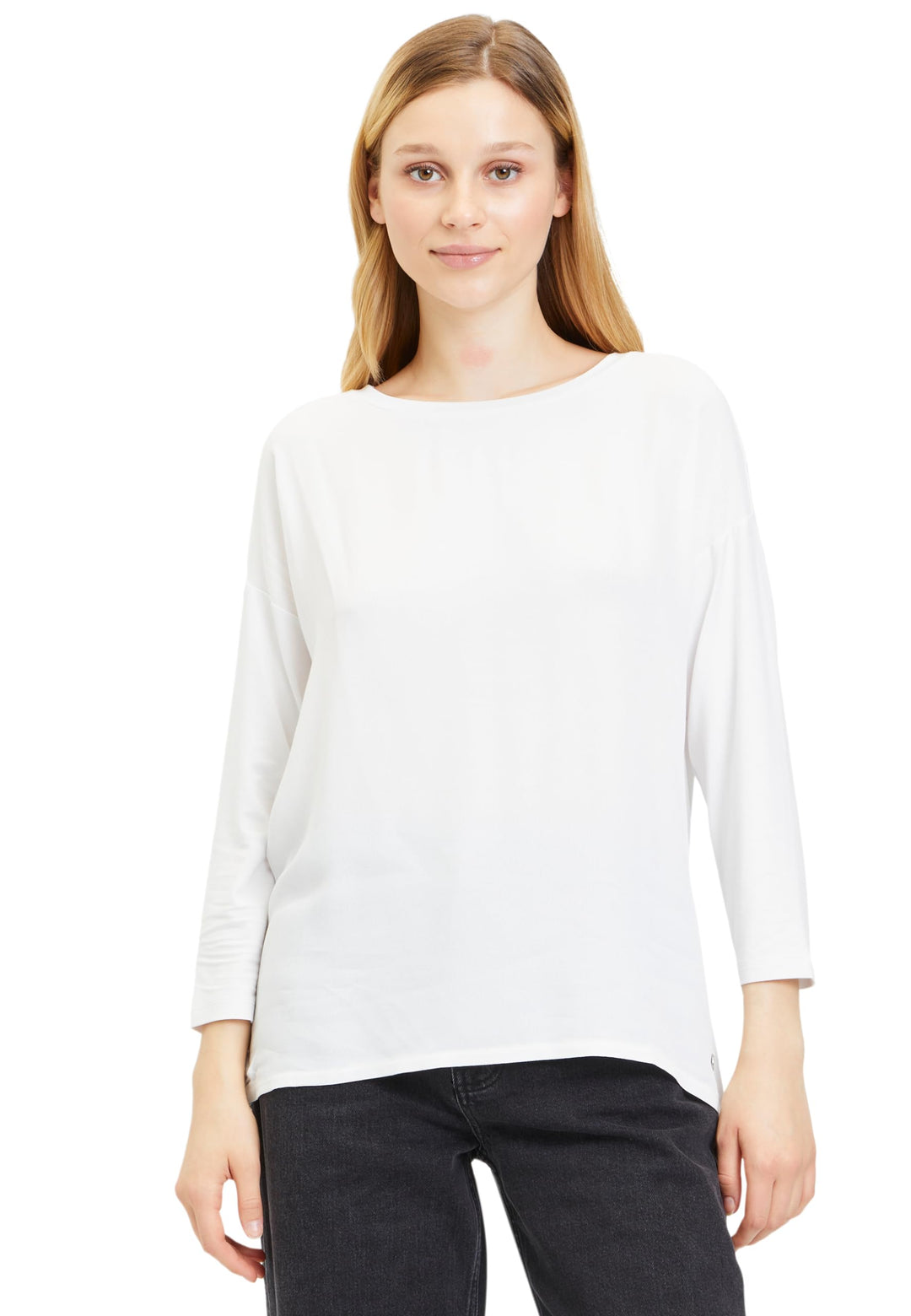 Tamaris Damen Burdur T-Shirt XXL Bright White, XXL Bright White