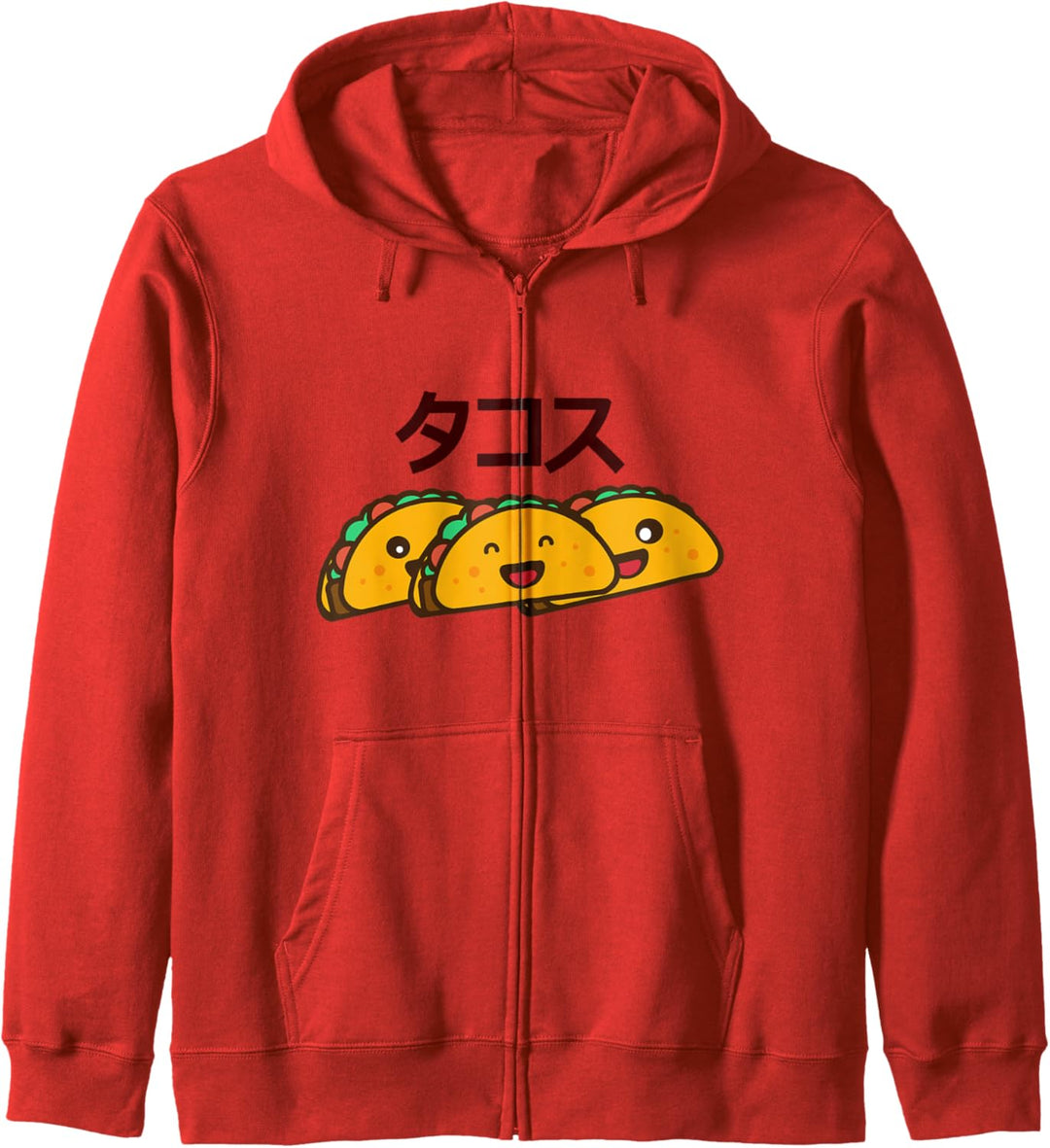 TACOS Katakana Cinco De Mayo Kawaii Taco Dienstag Meme Kapuzenjacke