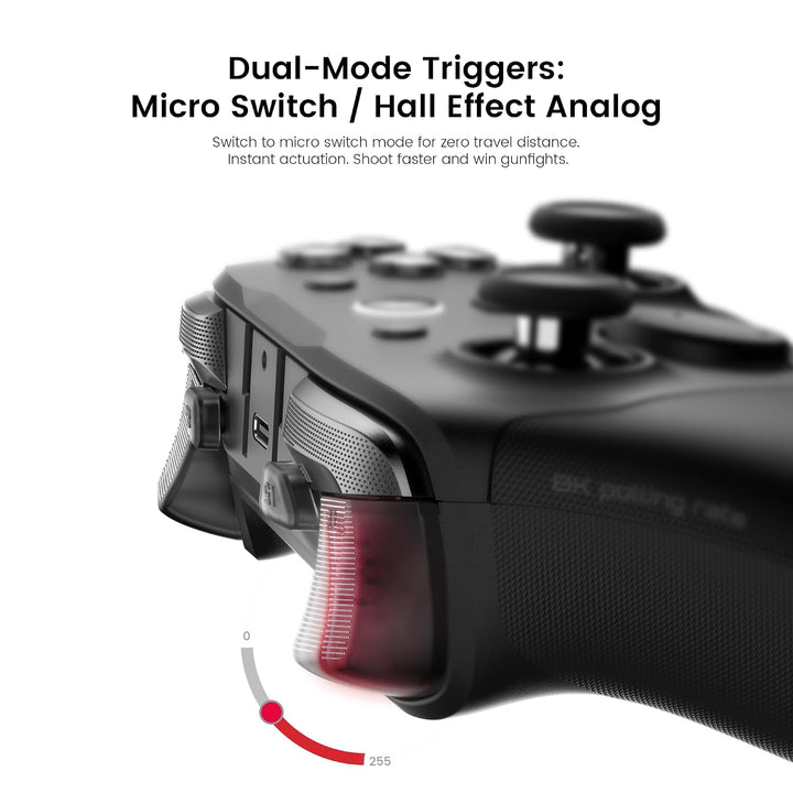 GameSir G7 Pro 8K Kabelloser Esports-Controller für PC – Schwarz