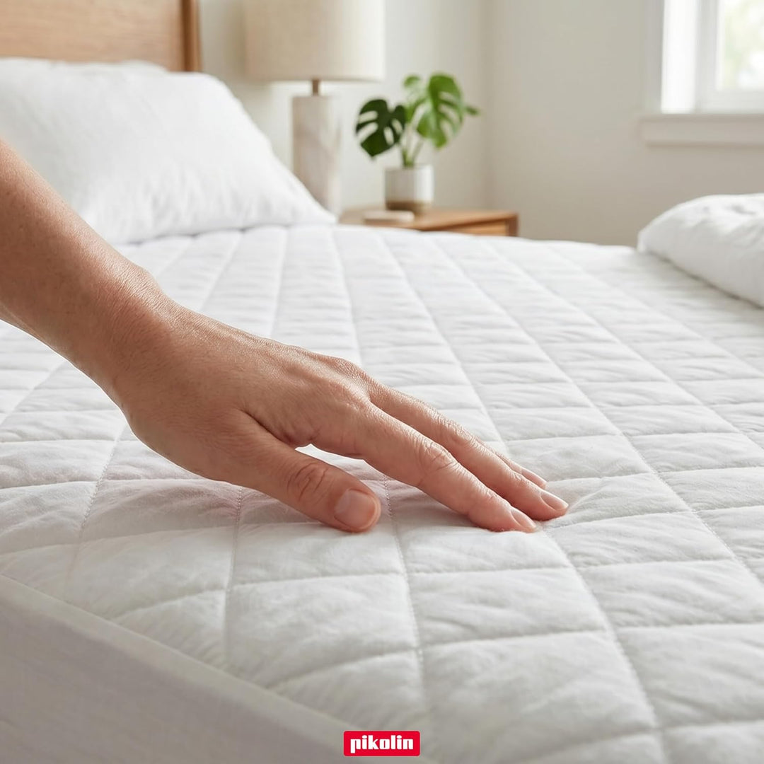 Pikolin Home - Anpassbares Betttuch aus 100 % Baumwolle, atmungsaktiv, langlebig und widerstandsfähi